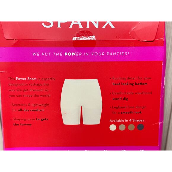 SPANX Power Shaper Short in Soft Nude, Size M 2744 - Picture 3 of 9
